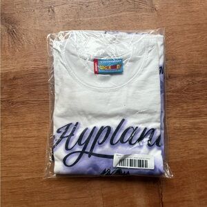 Hypland x Dragon Ball Gohan Airbrush White & Purple Graphic Tee